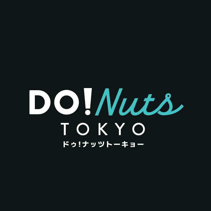 DO! NUTS TOKYO logo 2-line black