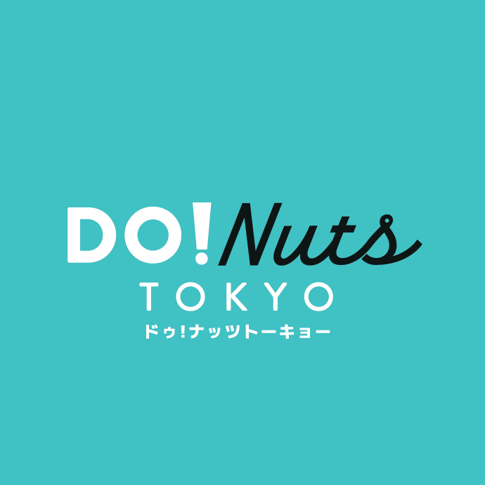 DO! NUTS TOKYO logo 2-line blue