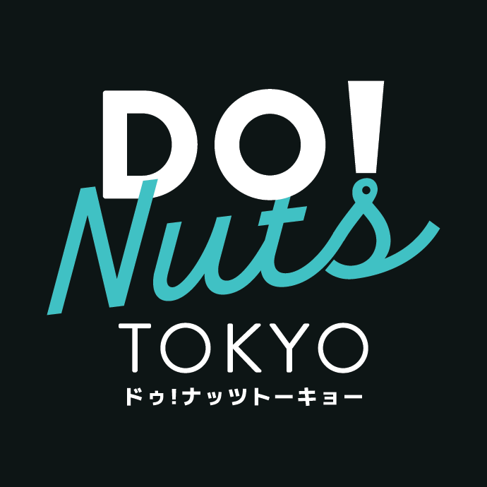 DO! NUTS TOKYO logo stacked black