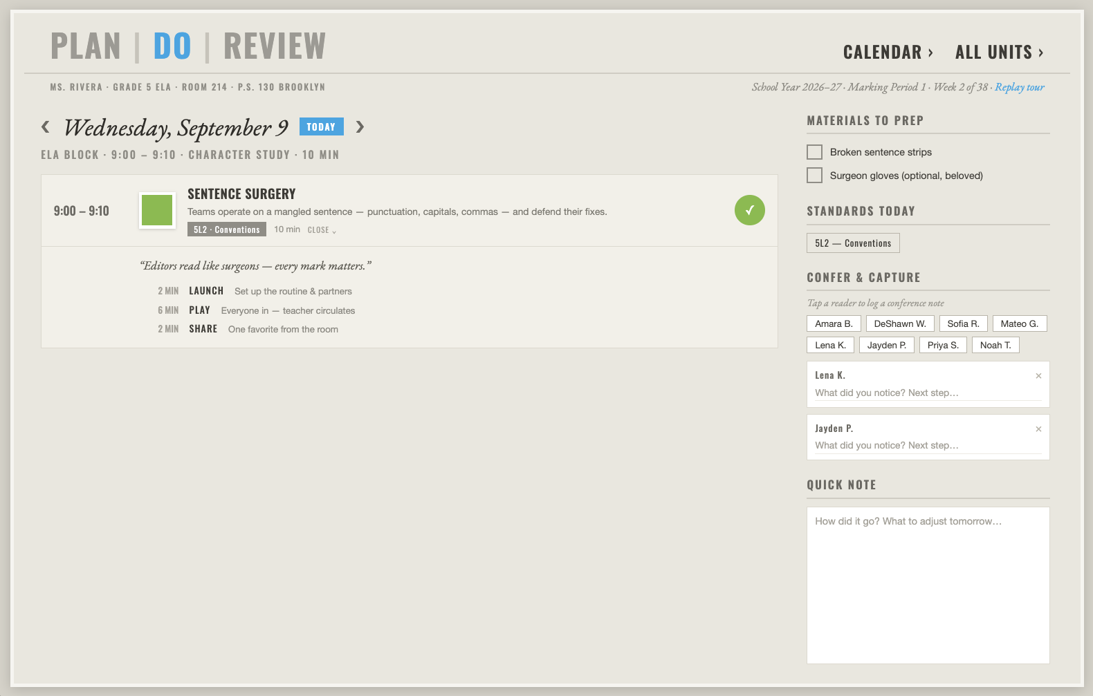 EduTrack screenshot 04 — assignment view