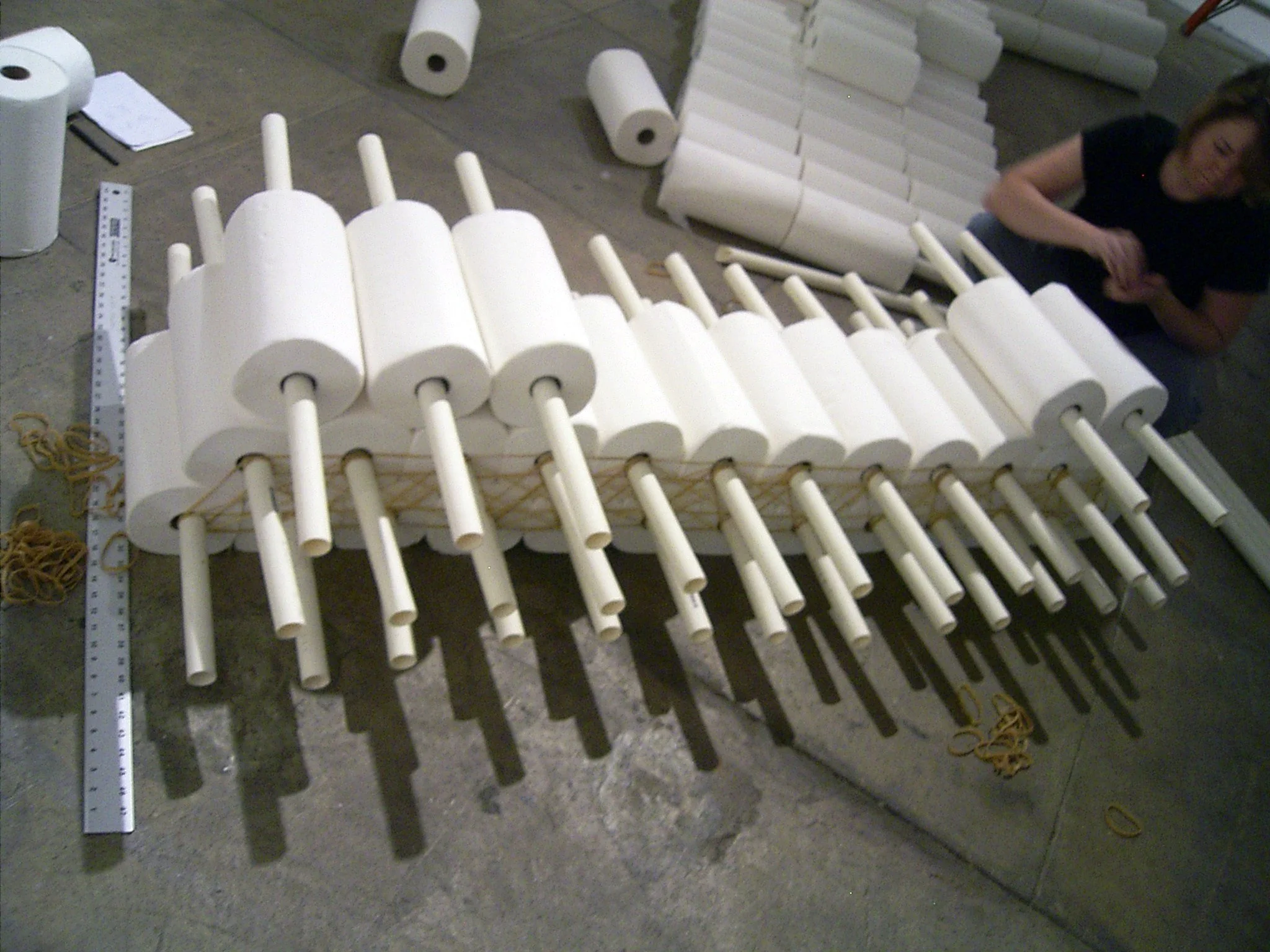 Exhibition build process