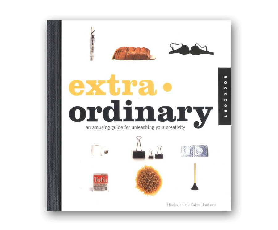 extra&bull;ordinary — the published book cover