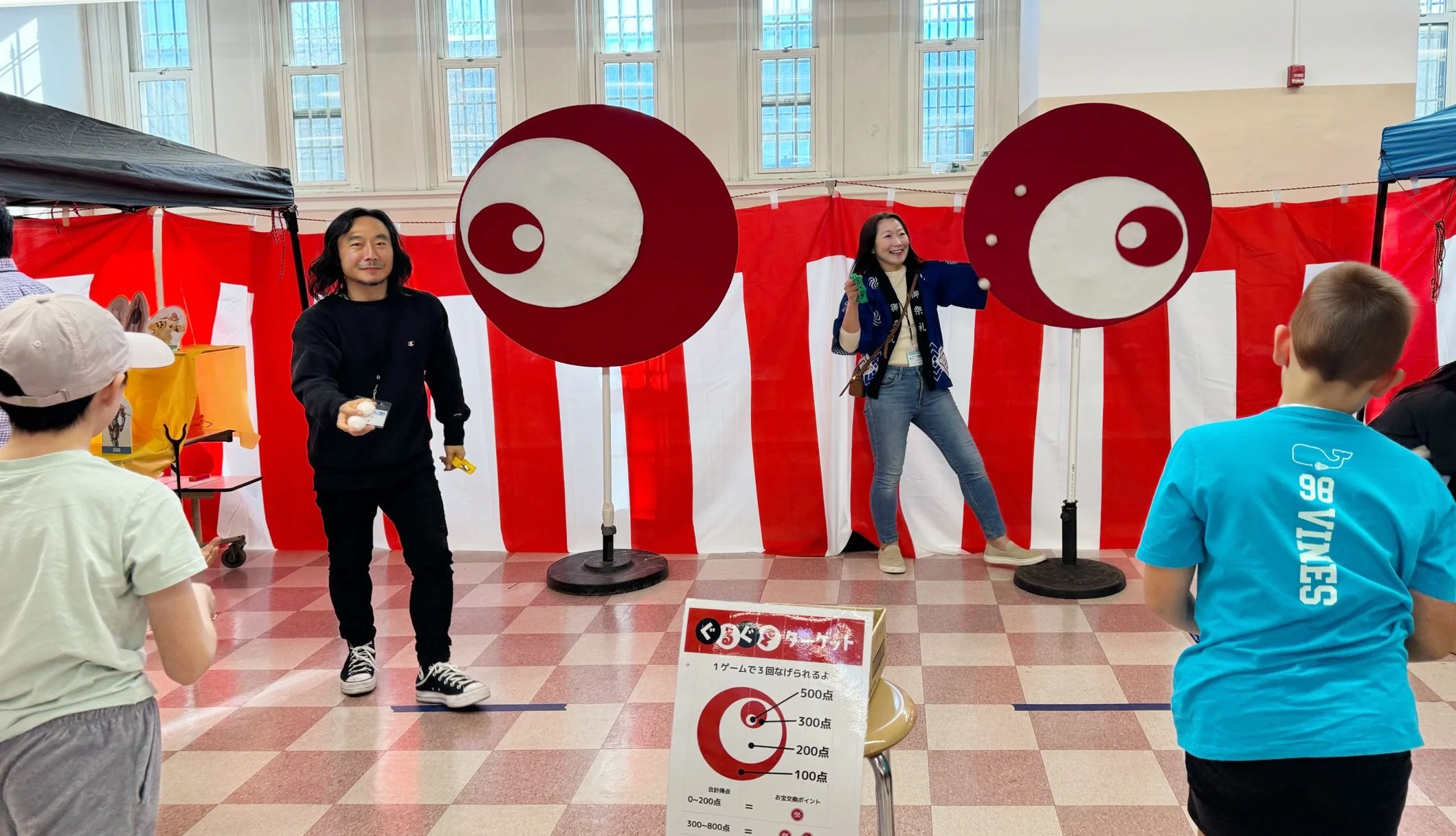 Guru-guru Target — in action