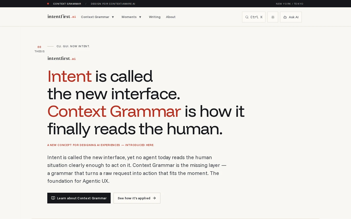 intentfirst.ai home