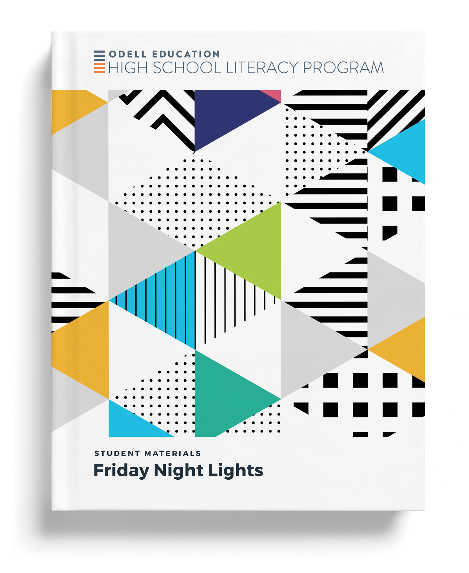 Friday Night Lights unit cover from the Odell Education literary unit system