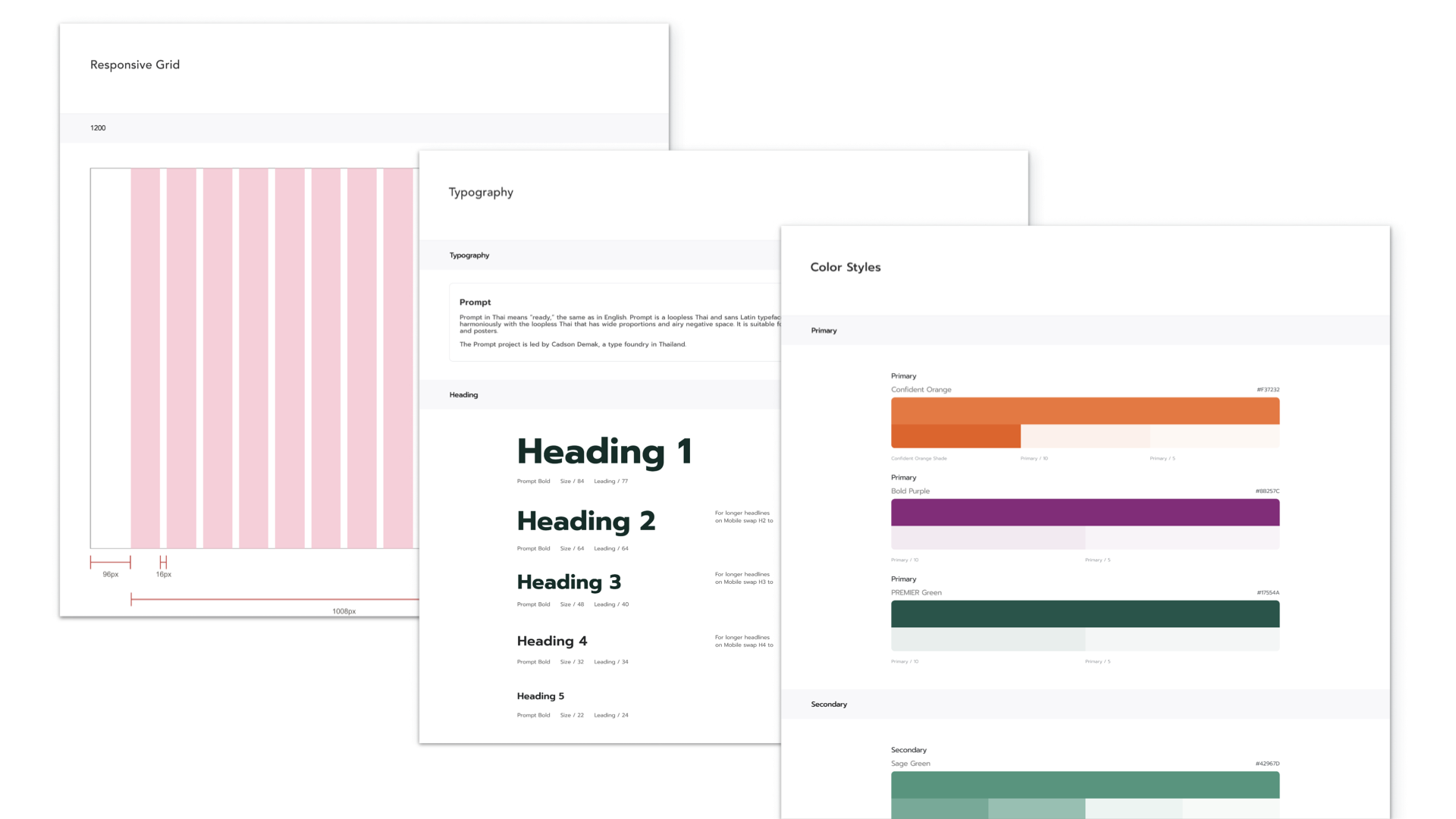 Design system — foundations & tokens