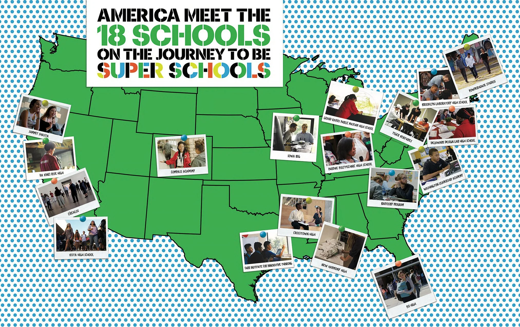 XQ Super School Platform Map Visual