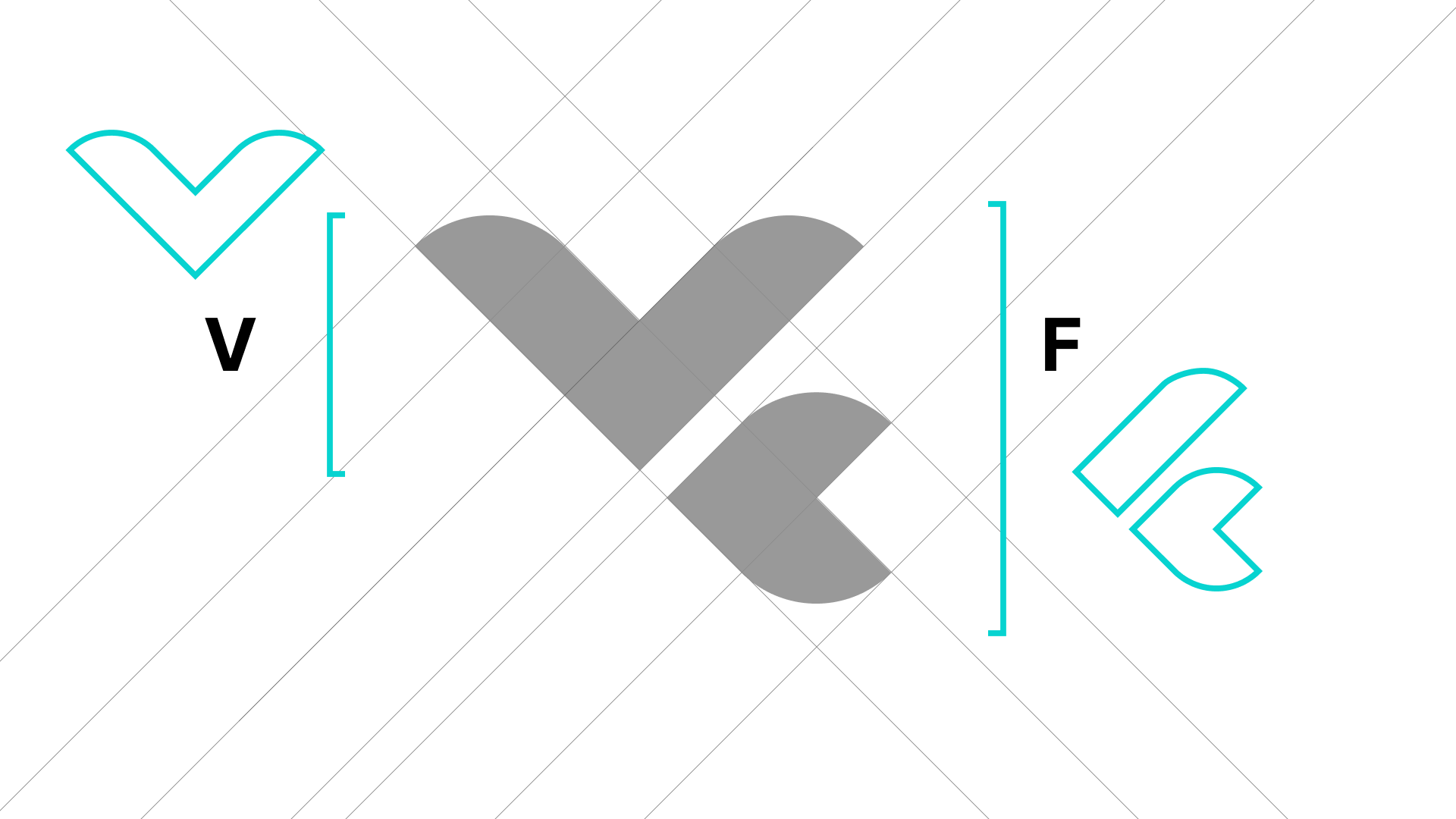 Value Frontier V and F wordmark deconstruction
