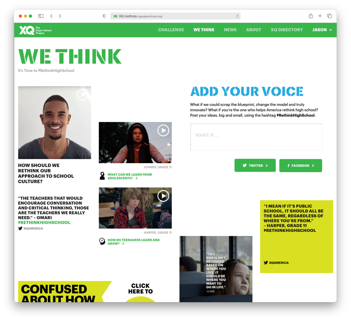 XQ website page 4